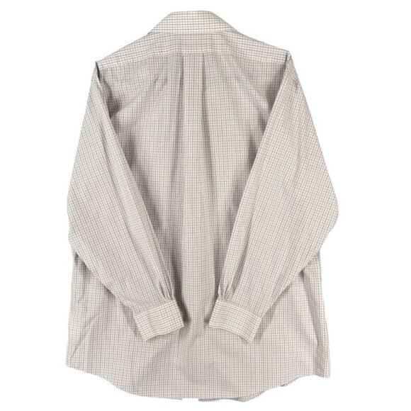 Brooks Brothers Mens Button-Down Long Sleeve Shirt 16 1/2 104B Cotton/Spandex Wh - Picture 2 of 11